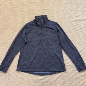 Columbia Navy Quarter-Zip Pullover women’s XL please check the measurements